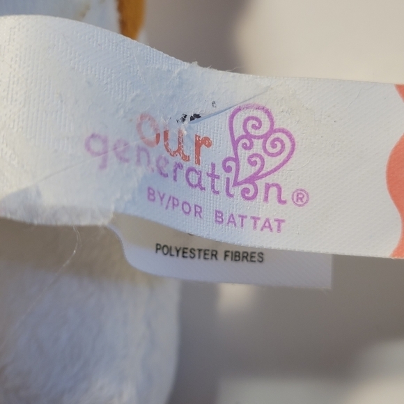 Battat Our Generation Dog Plush Stuffed Animal 7” Brown & White Spaniel - Picture 3 of 8